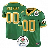 Men's Oregon Ducks Active Player Custom Green 2024 F.U.S.E. Rose Bowl Vapor Limited Stitched Football Jersey,baseball caps,new era cap wholesale,wholesale hats